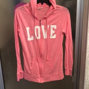Women’s medium pint zip up jacket